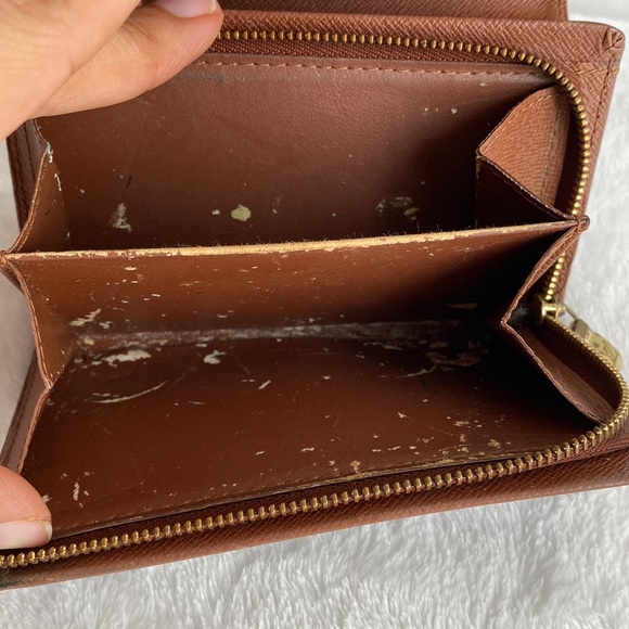 🔺🔻Louis Vuitton Monogram Monnaie Bifold Wallet CAG979🔺🔻 - Picture 8 of 17